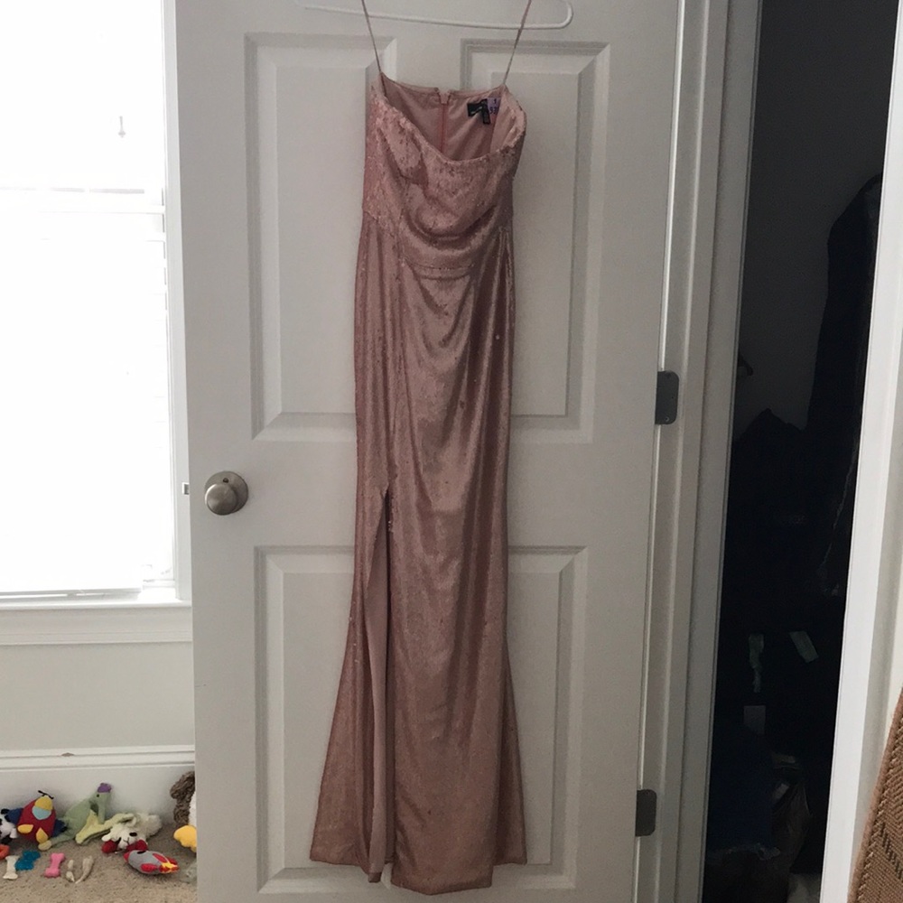 Dress The Population Sequin Gown